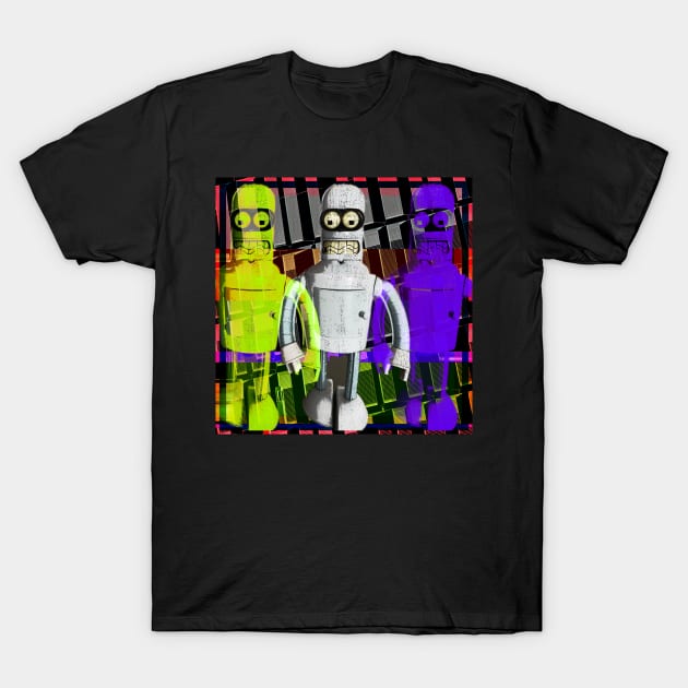 Robots T-Shirt by L'Appel du Vide Designs by Danielle Canonico